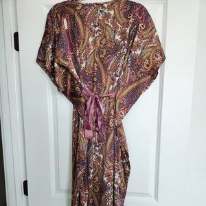 PROMOD Maxi dress with a full slip